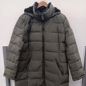 Andrew Marc Dark Green Size XXL Coat (Womens)